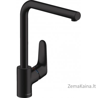 Virtuvinis maišytuvas Hansgrohe Focus M41 juodas 31817670