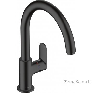 Virtuvinis maišytuvas Hansgrohe Vernis Blend M35 210, 71870670, juodas matinis