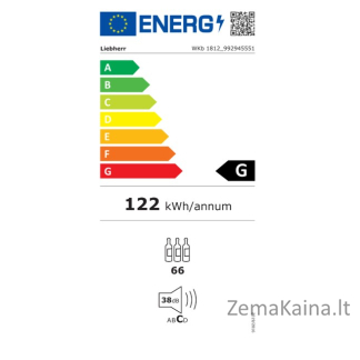 Vyno šaldytuvas LIEBHERR WKb 1812 1