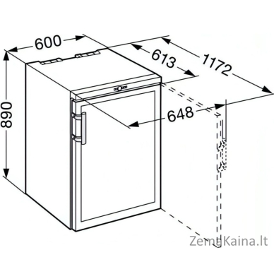 Vyno šaldytuvas LIEBHERR WKb 1812 2