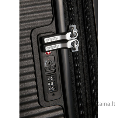 Walizka średnia American Tourister Soundbox EXP - bass black 6