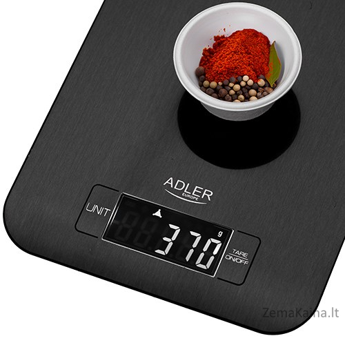 Waga kuchenna ADLER AD 3183b czarna 4