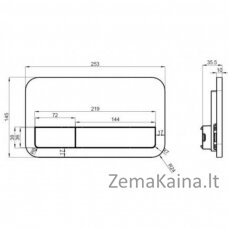 WC klavišas VB 92249068