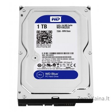 Western Digital Blue 3.5" 1000 GB „Serial ATA III“ 12