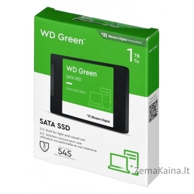 Western Digital Green WD 2.5" 1000 GB „Serial ATA III“ SLC 5