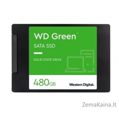 Western Digital Green WDS480G3G0A SSD diskas 2.5" 480 GB „Serial ATA III“ 2