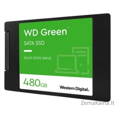 Western Digital Green WDS480G3G0A SSD diskas 2.5" 480 GB „Serial ATA III“