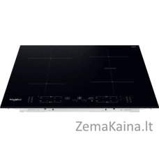 Whirlpool WB B8360 NE viryklė Juoda Įmontuoti 59 cm Indukcinė viryklė, padalyta į sritis 4 zone(s)