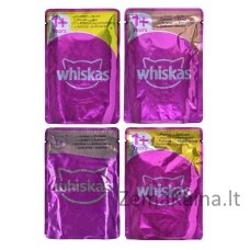 WHISKAS saszetki z drobiem dla kota 80x85g