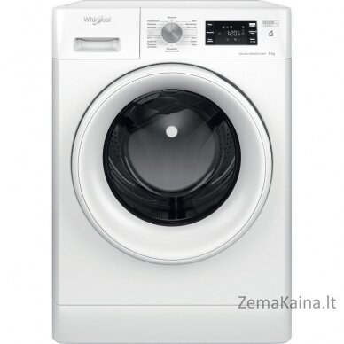 Whirlpool FFB 6238 W PL skalbimo mašina Laisvai stovintis Pakraunama per priekį 6 kg 1200 RPM Balta 1