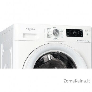 Whirlpool FFB 6238 W PL skalbimo mašina Laisvai stovintis Pakraunama per priekį 6 kg 1200 RPM Balta 4