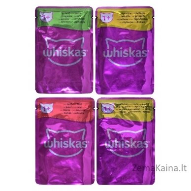 WHISKAS saszetki mix w sosie dla kota 80x85g 2