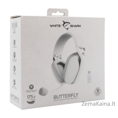 White Shark WGH-2442 Butterfly White 6