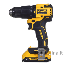 Wkrętarka udarowa 18V 2x2.0ah+ład DCD709D2T DEWALT