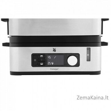 WMF KITCHENminis 0415090011 garų puodas 2 krepšys(iai / ių) Stalviršis 900 W Juoda, Nerūdijančiojo plieno 3