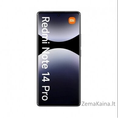 Xiaomi Redmi Note 14 Pro 16.9 cm (6.67") Hybrid Dual SIM Linux Ubuntu 4G USB Type-C 8 GB 256 GB 5500 mAh Black 2