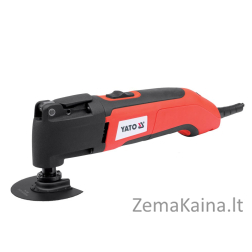 Yato YT-82220 Daugiafunkcis vibruojantis įrankis 300 W 22000 RPM Juoda, Raudona