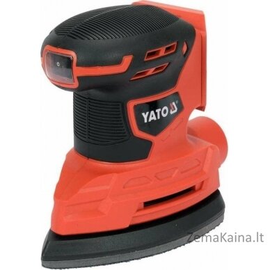 Yato šlifuoklis YATO OSCILLATION SANDER DELTA 18V 84x184mm BE Akumuliatoriaus IR Įkroviklio