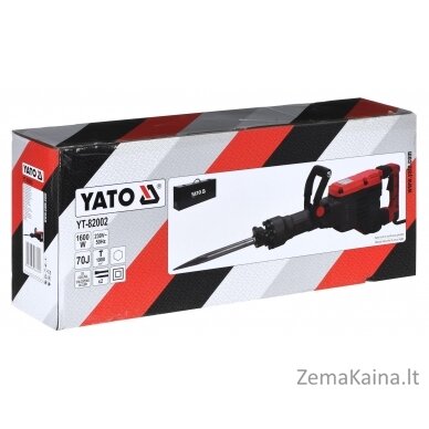 Yato YT-82002 Griovimo kūjis Juoda, Raudona 1600 W 8