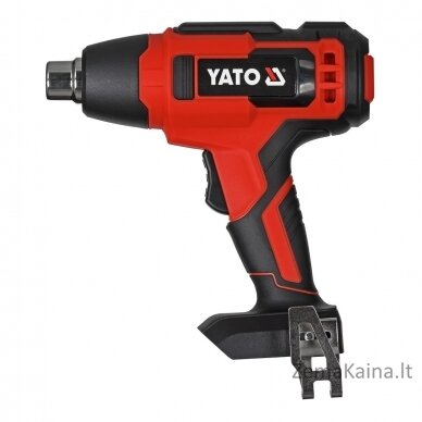 Yato YT-82285 karšto oro pistoletas 100 l/min 550 °C 250 W Juoda, Raudona 1