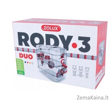 ZOLUX Narvas  RODY3 DUO spalva: raudona 1